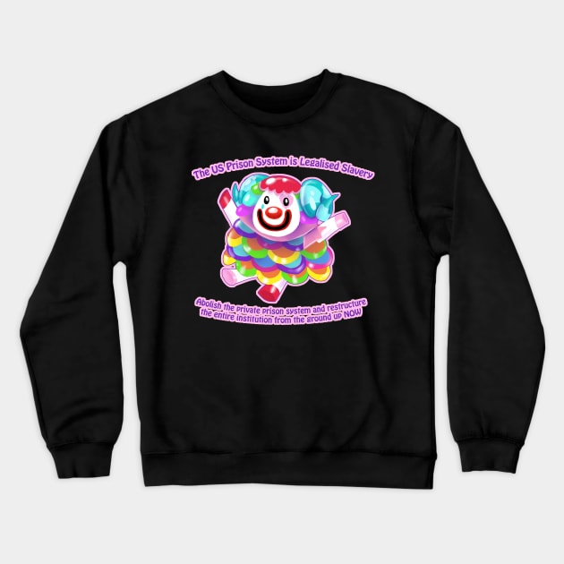 Pietro Demands Justice Crewneck Sweatshirt by SophieScruggs